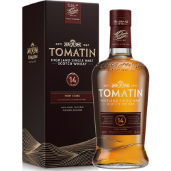 Tomatin - 14 år (2016) Single Highland Malt Scotch Whisky Old Port Finish 46% 70 cl