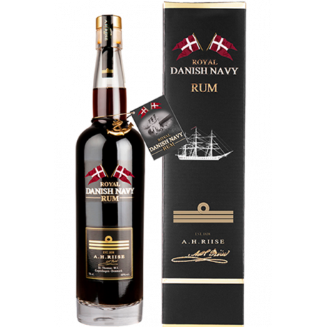 A.H Riise - Royal Danish Navy Rum 40% 70 cl